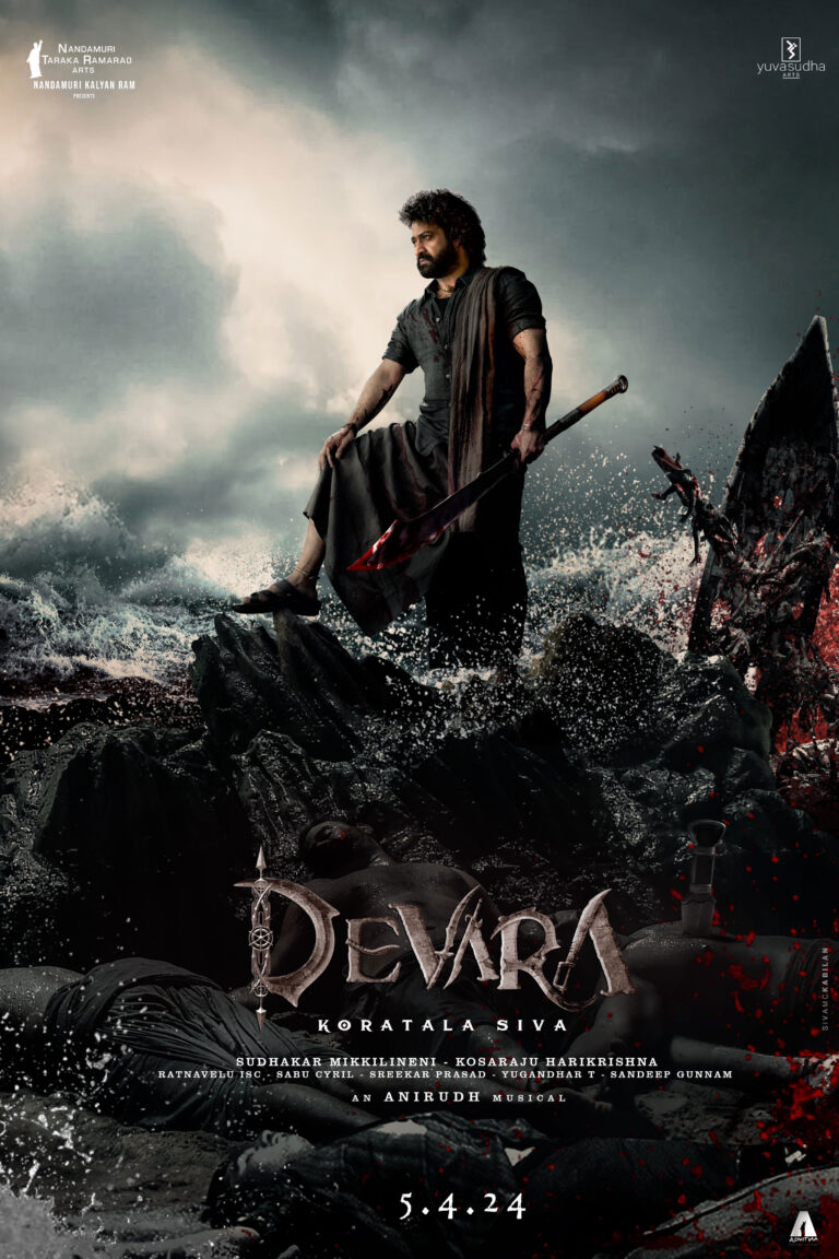 NTR30 Is Now ‘Devara’! Jr. NTR’s Menacing First Look Out