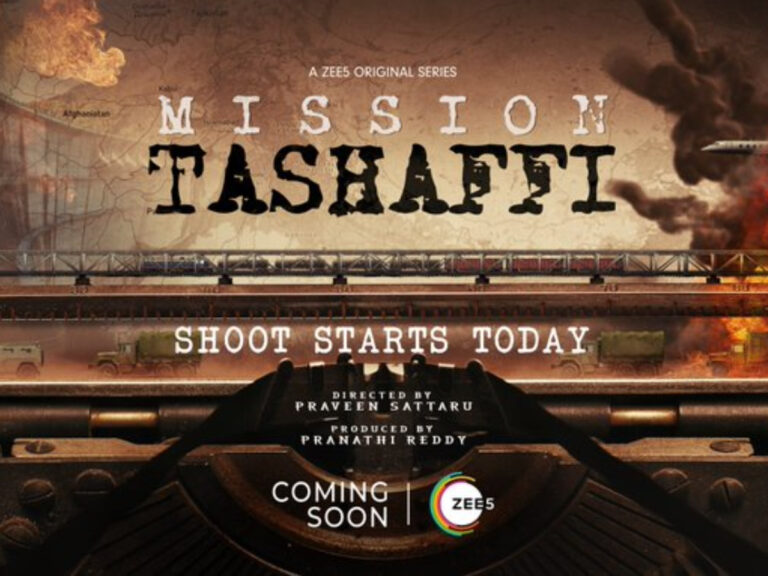 Mission Tashaffi: ZEE5 Announces First Telugu Spy Series