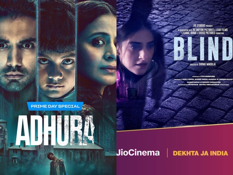 Top Indian OTT Titles Streaming This Week: Adhura, Blind & More