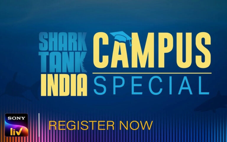Now Student Entrepreneurs Can Pitch On SonyLIV’s Shark Tank S3!