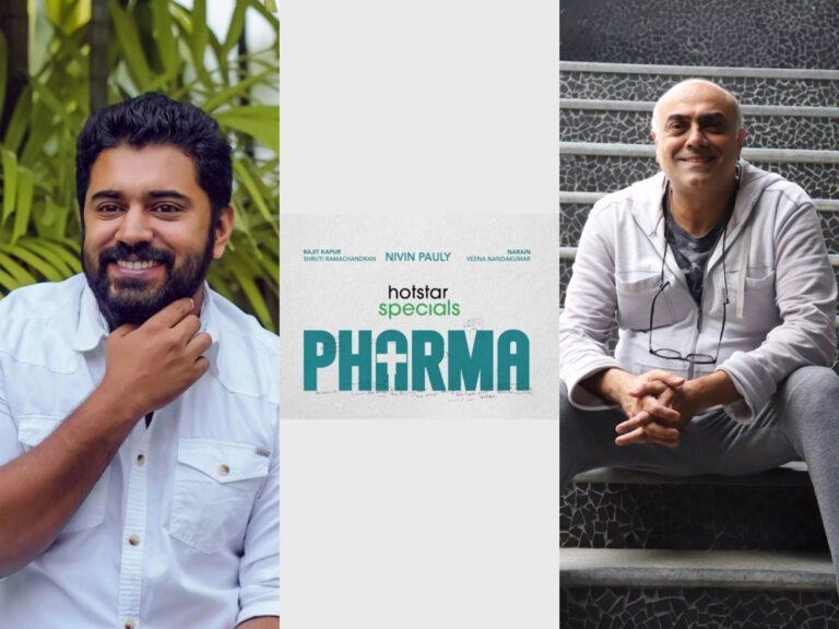 Nivin Pauly and Rajit Kapur Join Hands for Disney+ Hotstar’s Malayalam Web Series “Pharma”