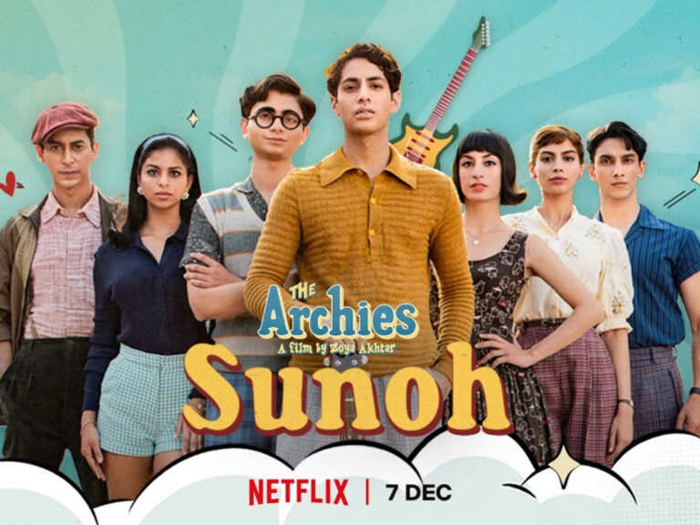Sunoh: First Song From Netflix’s ‘The Archies’ Out Finally