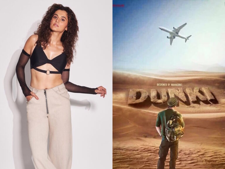 Taapsee Pannu Speaks About SRK In Dunki