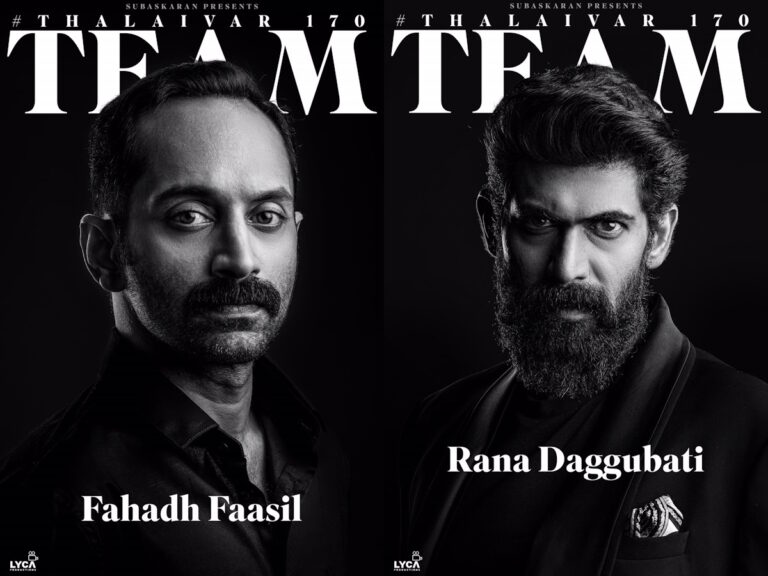 Fahadh, Rana Daggubati: Epic Cast Of Rajinikanth’s Thalaivar 170