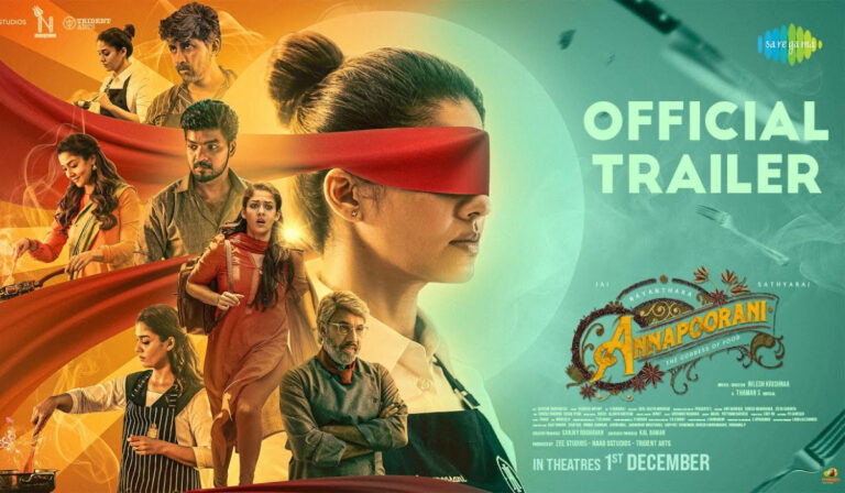Annapoorani Trailer: Nayanthara Is A Chef In New Tamil Drama!