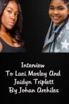 Interview To Laci Mosley And Jaidyn Triplett, Cast Of Icarly, By Johan Archiles Movie Streaming Online