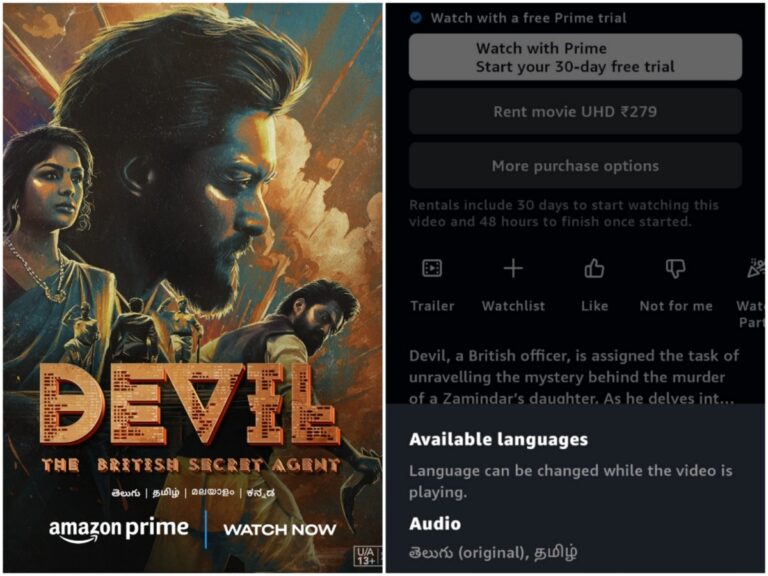 ‘Devil’ Prime Video India’s Unfunny Prank With Kannada & Malayalam Fans