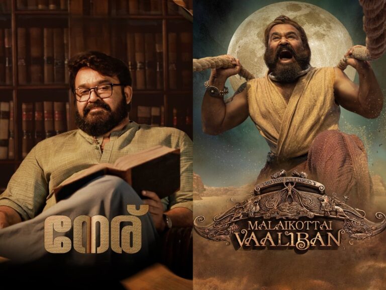 Neru on OTT, Malaikottai Vaaliban on Theaters: Double Treat for Mohanlal Fans