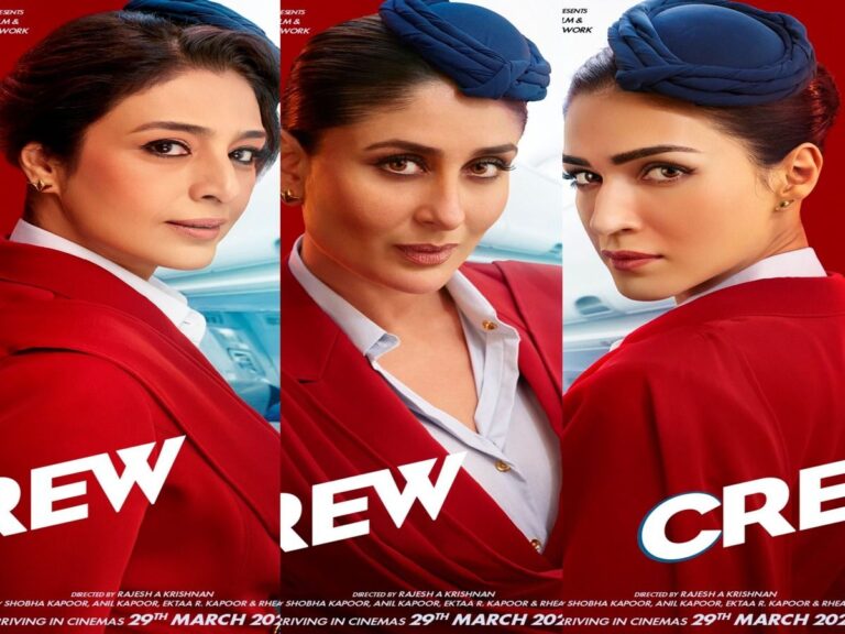 First Looks Out For Tabu, Kareena Kapoor, Kriti Sanon In ‘Crew’
