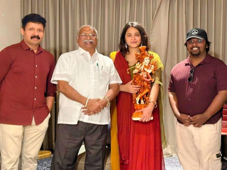 Anushka Shetty Joins The Kathanar Team