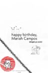 happy birthday, Mariah campos Movie Streaming Online