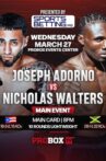 Joseph Adorno vs. Nicholas Walters Movie Streaming Online