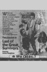 Last of the Great Survivors Movie Streaming Online