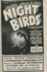 Night Birds Movie Streaming Online