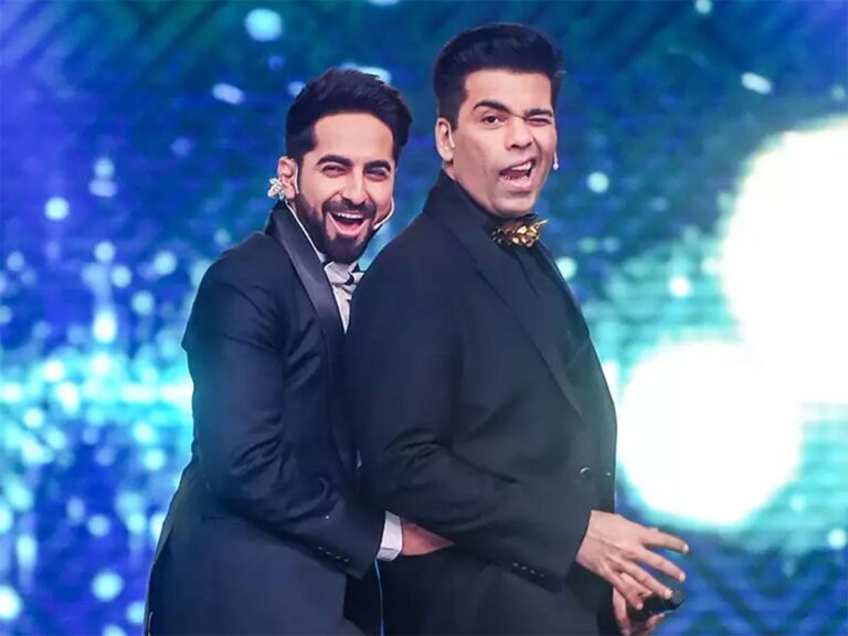 Karan Johar, Ayushmann Khurana Team Up For A Rollercoaster Ride!