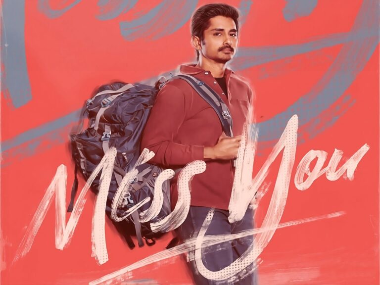 First Look Out For Siddharth’s Next ‘Miss You’