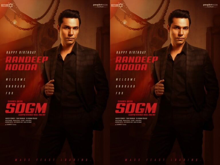 Randeep Hooda On Board For Sunny Deol’s #SDGM