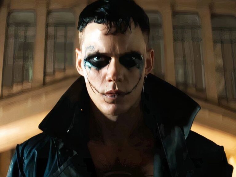 Bill Skarsgard Shines As The Crow