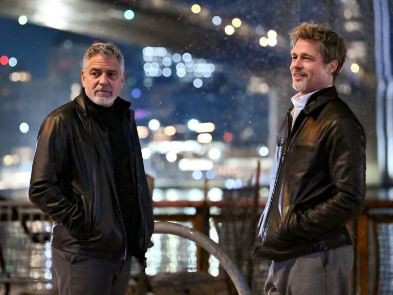 Clooney And Pitt Couldn’t Save “Wolfs” Mediocre Performance