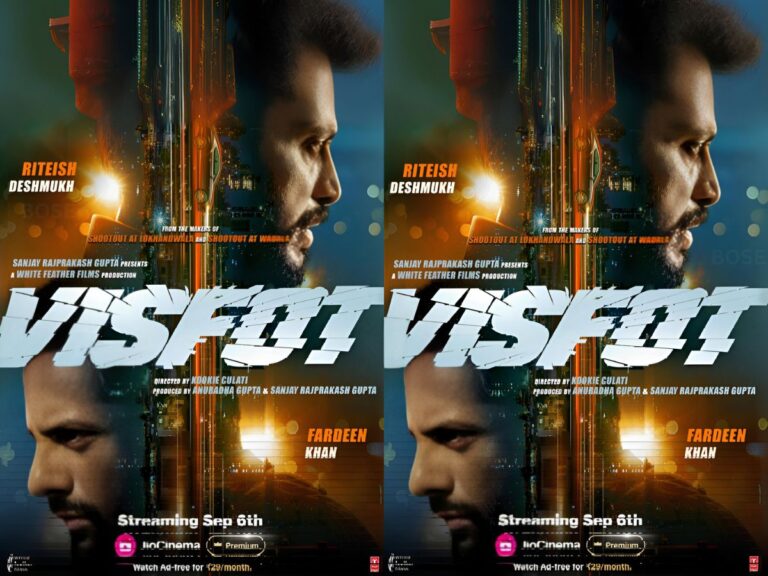 Visfot: Riteish Deshmukh Returns to JioCinema in a Thriller!