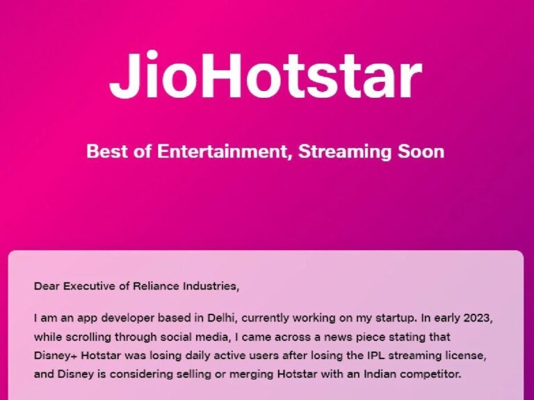 JioHotstar Domain Goes From Legal Drama To Seva Karma