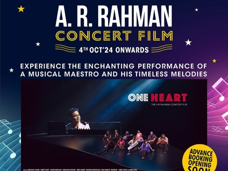 Yet Another Nostalgia Bait? A.R Rahman’s Concert Film To Now Re-Release!
