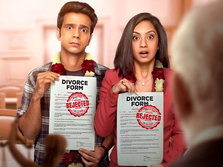 Divorce Ke Liye Kuch Bhi Karega Review –  This Loud Rom-com Has Its Moments