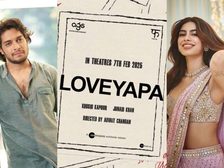 Junaid Khan, Khushi Kapoor’s Big Screen Debut ‘Loveyapa’ Sets Release Date