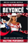 Beyonce: NFL Christmas Halftime Show Movie Streaming Online