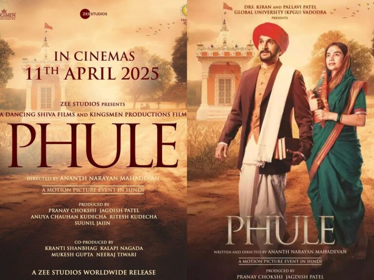 Ananth Mahadevan’s Pratik Gandhi, Patralekha Led ‘Phule’ Sets Release Date