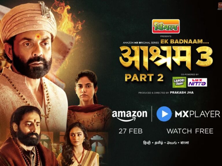 Amazon MX Player’s ‘Aashram’ S3 P2: Power, Betrayal & Revenge