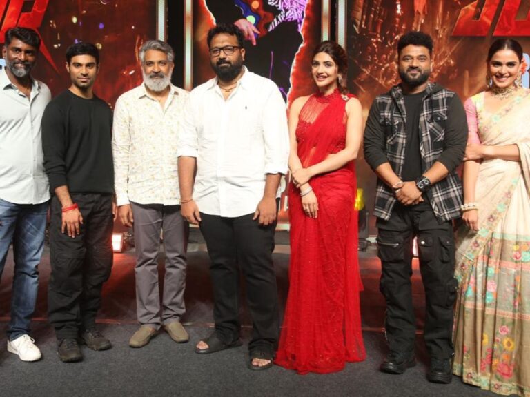 Kireeti Reddy Gets Huge Praise from SS Rajamouli at Junior Pre-Release Event