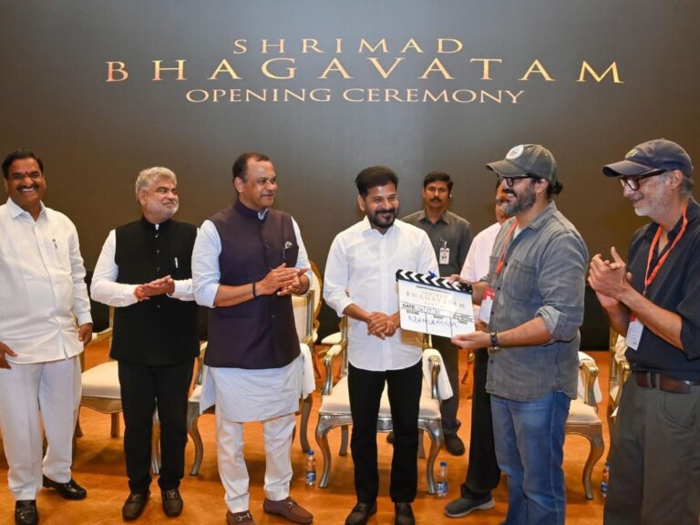 Launch of the Multi-Part Movie Franchise – Shrimad Bhagavatam Part 1 Begins with Grand Muhurat Ceremony