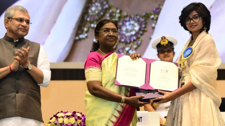 Sukruthi Veni Bandreddy Wins National Award for Best Child Artist
