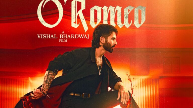 Shahid Kapoor’s O’Romeo Sets Streaming Date! Know More