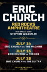 Eric Church vs. The Machine (Live at Red Rocks Amphitheatre) 7-14-2025 Movie Streaming Online