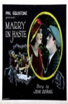 Marry in Haste Movie Streaming Online