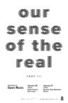 Our Sense of the Real, Part III Movie Streaming Online