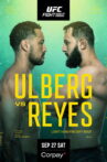 UFC Fight Night 260: Ulberg vs. Reyes Movie Streaming Online